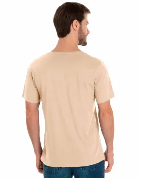 KIT 5 Camisetas de Algodão Premium Areia