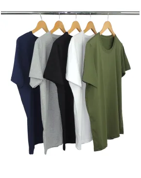 Kit 5 Camisetas Masculinas de Algodão Premium 13