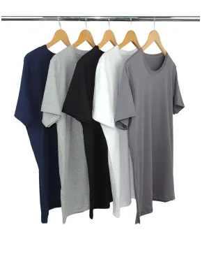 Kit 5 Camisetas Masculinas de Algodão Premium 12