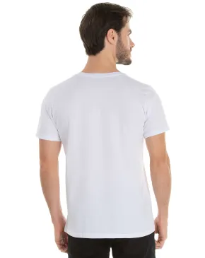 Camiseta de Algodão Premium Branca