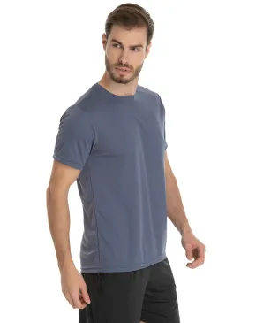 Camiseta Dry Fit Cinza Titanium Proteção UV 30+