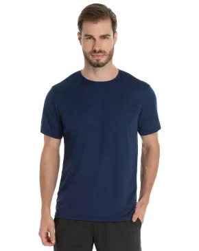 KIT 5 Camisetas Dry Fit Azul Marinho Proteção UV 30+