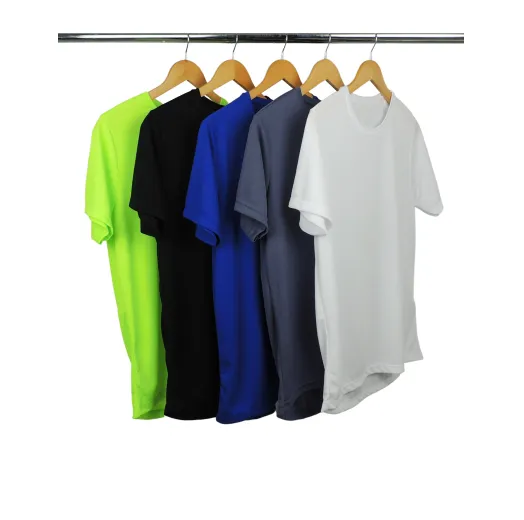 Kit 5 Camisetas Masculinas Dry Fit Proteção UV 30+ 11