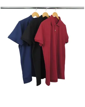 Kit 3 Camisas Polo Piquet Masculinas 4