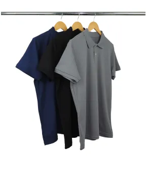 Kit 3 Camisas Polo Piquet Masculinas 5
