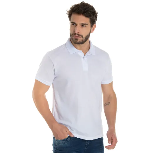Kit 3 Camisas Polo Piquet Masculinas 8