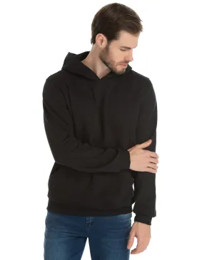 Moletom Canguru com Capuz Preto