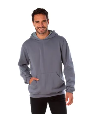 Moletom Canguru com Capuz Cinza Chumbo