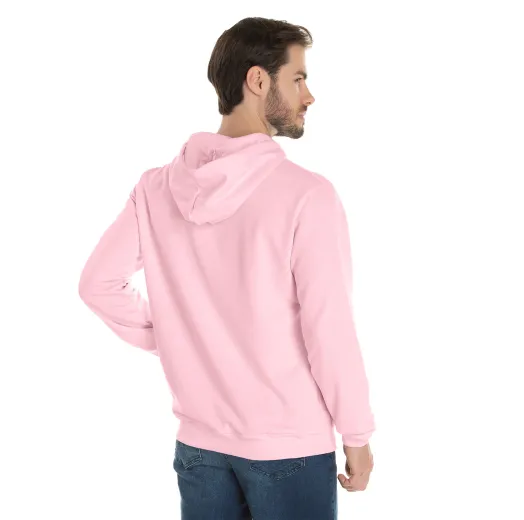 Kit 3 Moletons Canguru com Capuz Rosa Claro