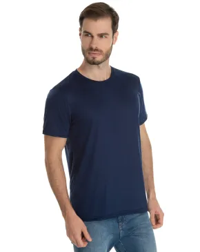 KIT 5 Camisetas de Poliéster/Sublimática Azul Marinho