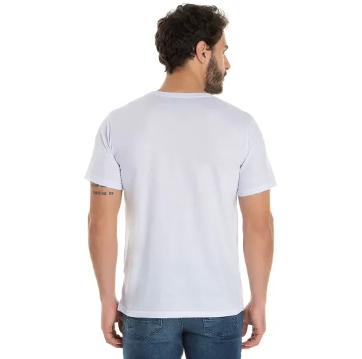 Camiseta PV / Malha Fria Branca