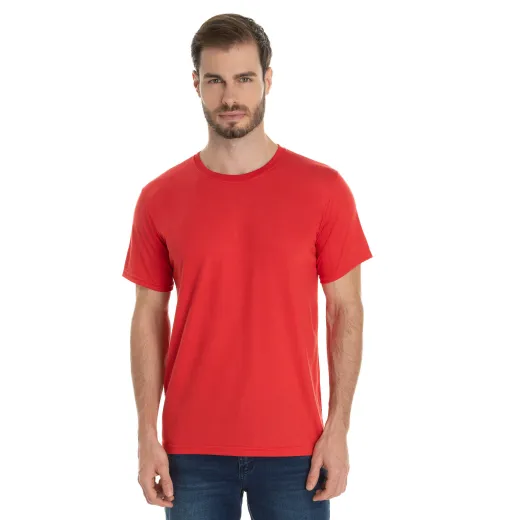 Camiseta PV / Malha Fria Vermelha
