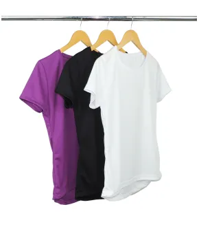 Kit 3 Camisetas Femininas Dry Fit Proteção UV 30+ 3