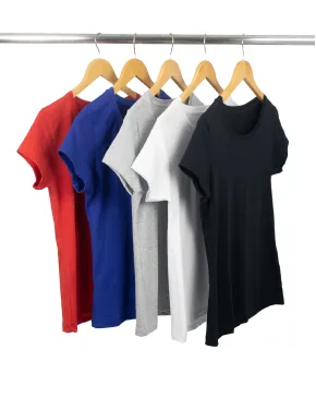 Kit 5 Baby Look De Algodão Premium 1