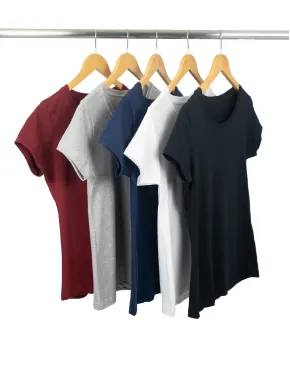 Kit 5 baby look de Algodão Premium 6