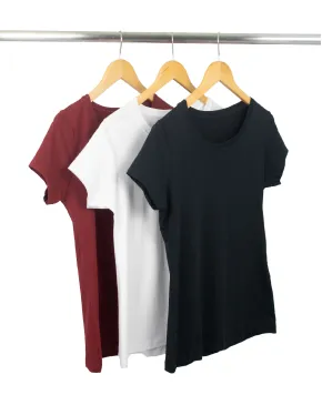 Kit 3 Baby Look de Algodão Premium 6