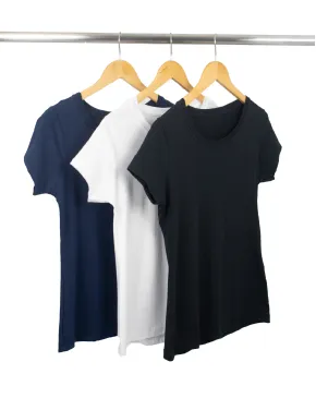 Kit 3 Baby Look de Algodão Premium 5