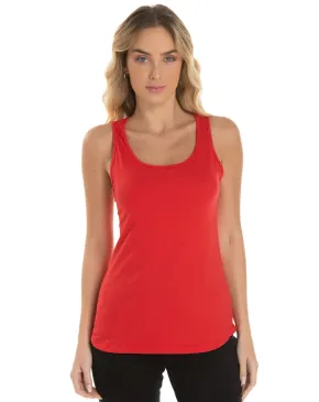 Regata Feminina de Algodão Premium Vermelha