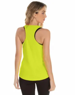 Kit 5 Regatas Feminina Dry Fit Verde Lima Proteção UV 30+