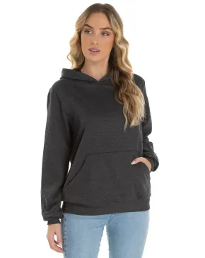 Kit 3 Moletons Canguru com Capuz Feminino Preto Mescla 