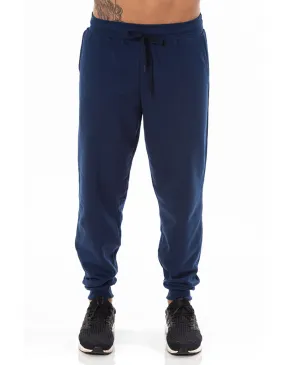 Calça Masculina de Moletom Azul Marinho