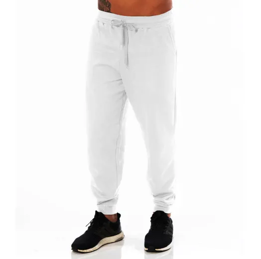 Calça Masculina de Moletom Branco