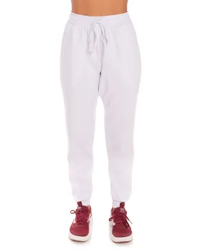 Kit 3 Calças Femininas de Moletom Branco