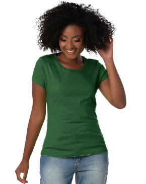 Kit 5 Baby Look PV / Malha Fria Verde Musgo