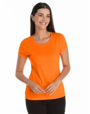 Kit 5 Baby Look PV / Malha Fria Laranja