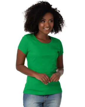 Kit 5 Baby Look PV / Malha Fria Verde Bandeira 