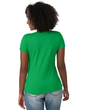 Baby Look PV / Malha Fria Verde Bandeira