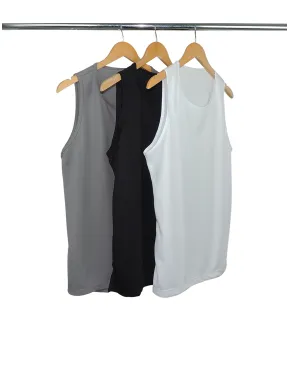 Kit 3 Regatas Masculinas Dry Fit Proteção UV 30+ 3