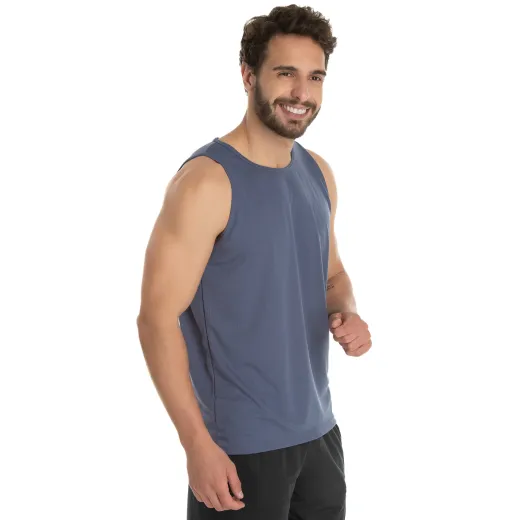 Kit 5 Regatas Masculinas Dry Fit Proteção UV 30+ 11