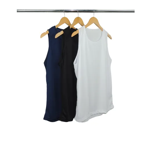 Kit 3 Regatas Masculinas Dry Fit Proteção UV 30+ 1