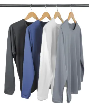 Kit 4 Camisetas Segunda Pele Manga Longa Feminina 1