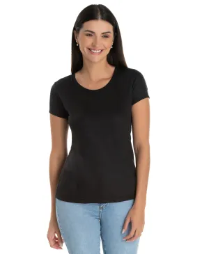 KIT 5 Baby Look de Poliéster/Sublimática Preta