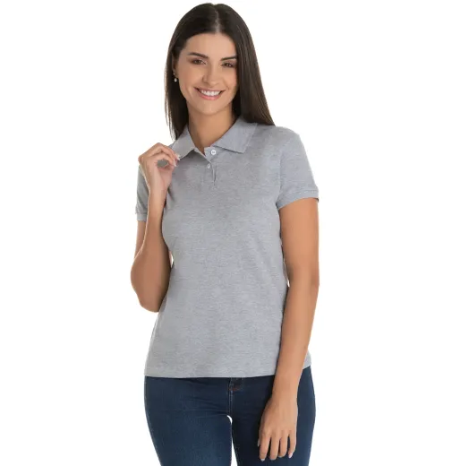 Kit 3 Camisas Polo Piquet Feminina 3