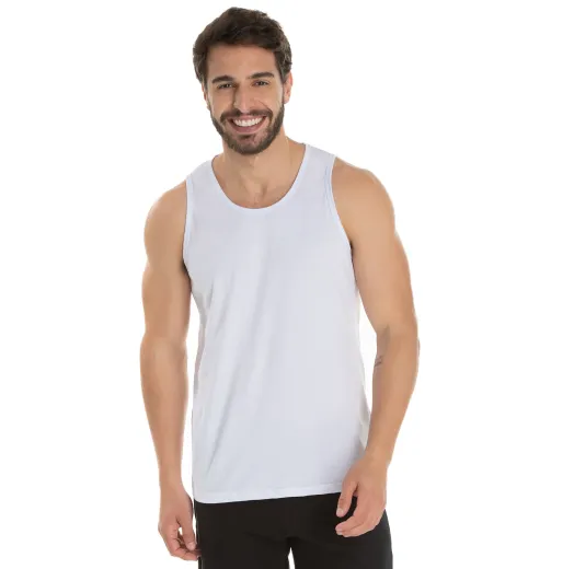 Regata de Poliéster/Sublimática Branca