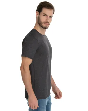 Kit 5 Camisetas Comfort Mescla Preta