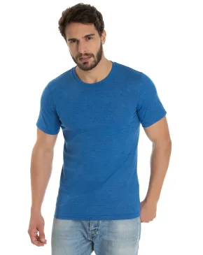 Kit 5 Camisetas Comfort Mescla Azul Royal