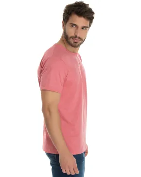 Kit 5 Camisetas Comfort Mescla Goiaba