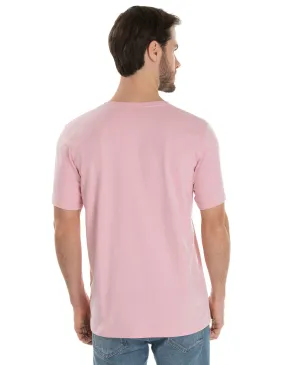 Camiseta Comfort Mescla Rosa Claro