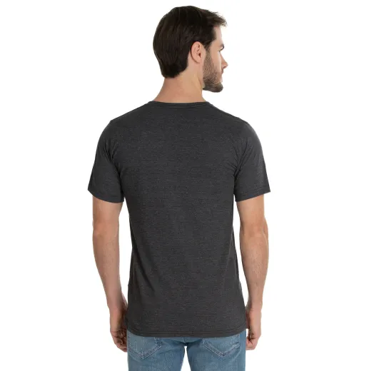 Camiseta Comfort Mescla Preta