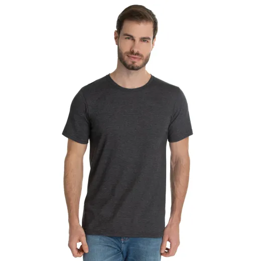 Camiseta Comfort Mescla Preta