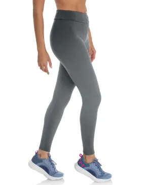 Kit 3 Calças Leggings Fitness Feminina Cinza Chumbo