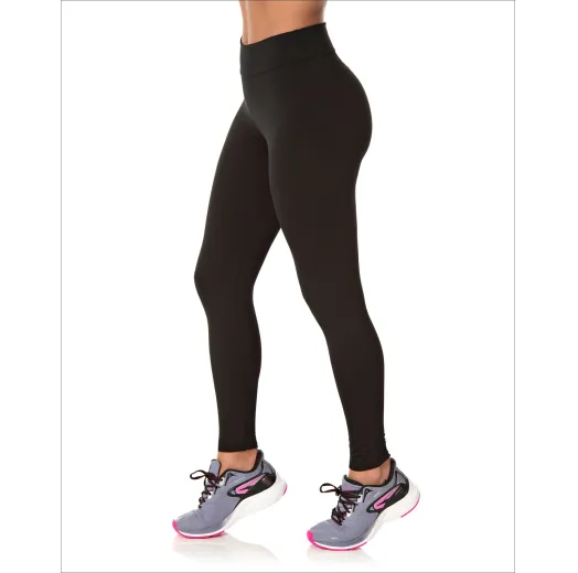 Calça Legging Fitness Feminina Preta