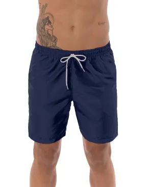 Kit 3 Shorts de Praia Masculino Azul Marinho 