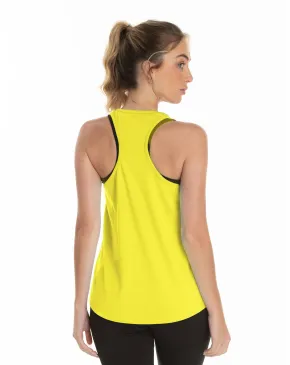 Regata Feminina Dry Fit Verde Lima Proteção UV 30+