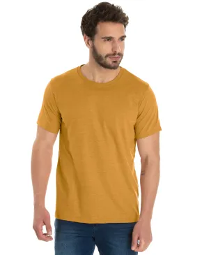 Kit 5 Camisetas Comfort Mescla Mostarda