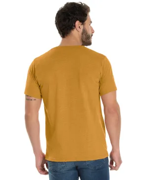 Camiseta Comfort Mescla Mostarda